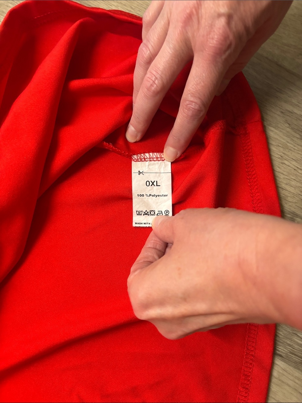 Sleeveless Red Fit-and-Flare Dress - XL - Picture 6 of 6